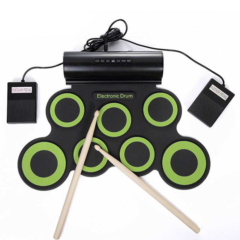 iword诺艾手卷便携式电子升级版舞台户外表演架子鼓电子鼓