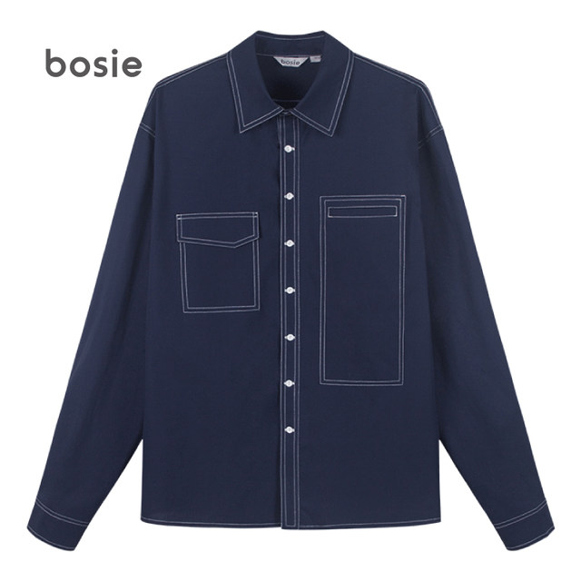 Shirt men couple female solid color casual long sleeve trend jacket spring and autumn shirt 306 Shirt men couple female solid color casual long sleeve trend jacket spring and autumn shirt 306