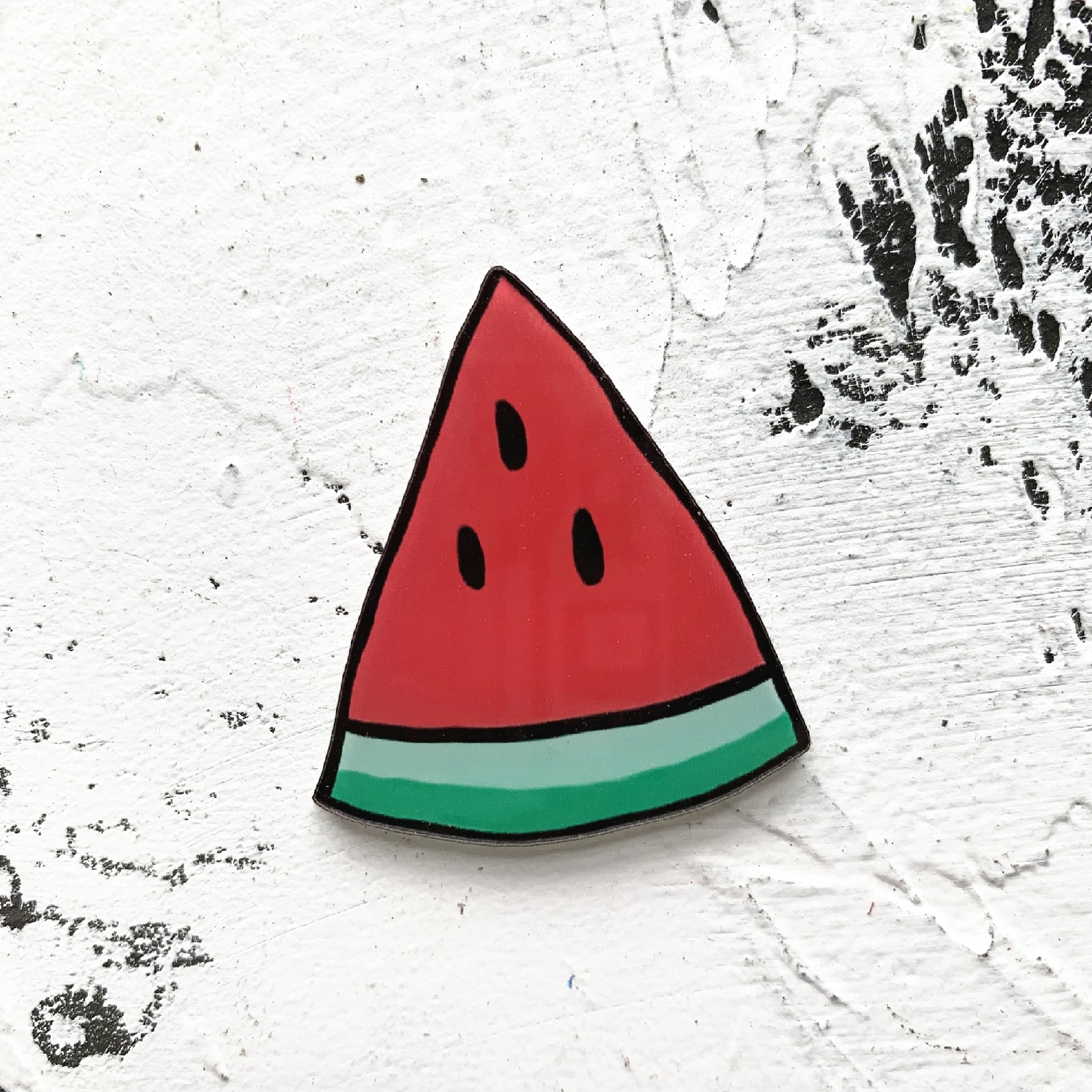 西瓜冰箱贴纸磁贴卡通可爱爱吸铁石水果创意冰箱磁性贴