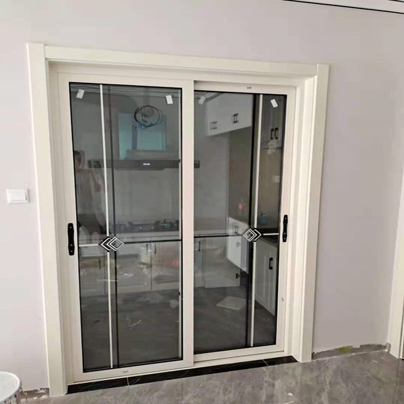 厨房房门玻璃推拉门阳台双层钢化卫生间客厅移门厨房门
