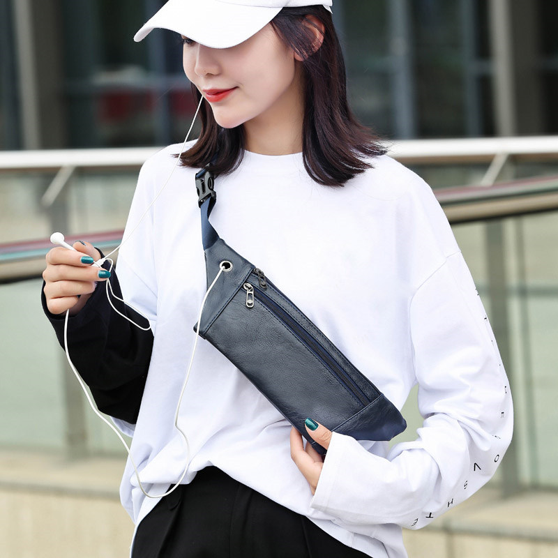 腰包男2020新款手机包包包包女女士运动斜跨学生腰包