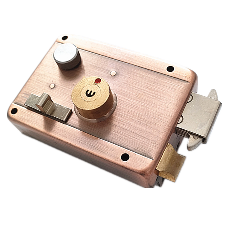 门锁老式盼盼美心防盗防盗门afs安防1076c十字机械门锁