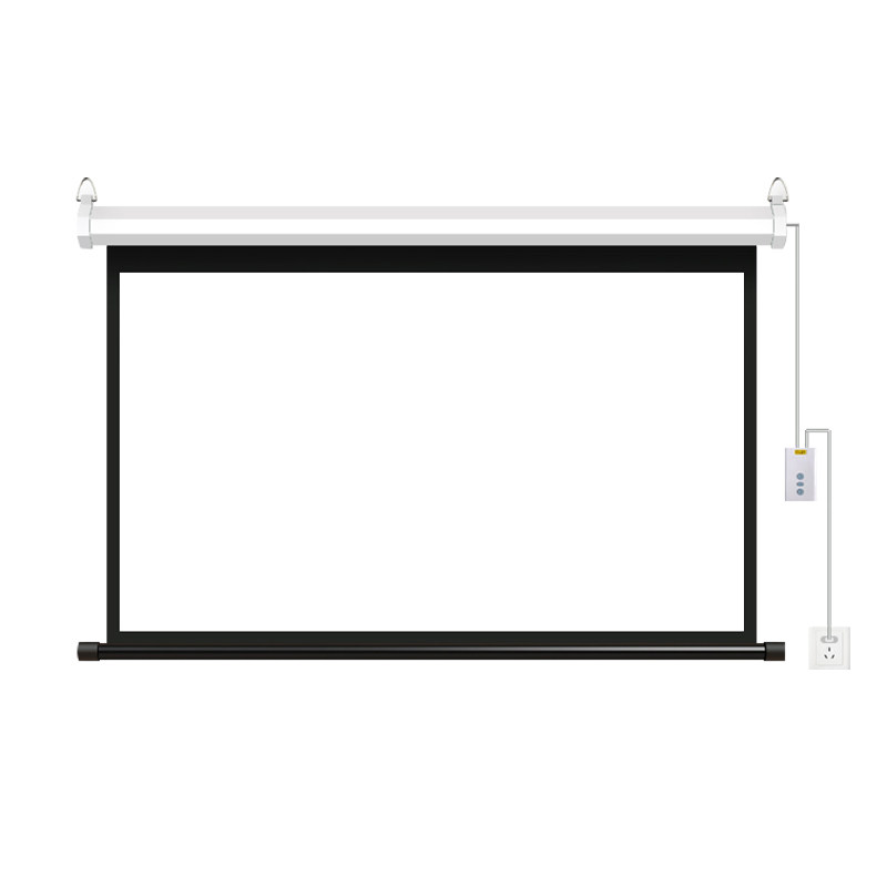 幕布投影幕投影电动投影机白幕布屏幕投影仪定制壁挂幕布