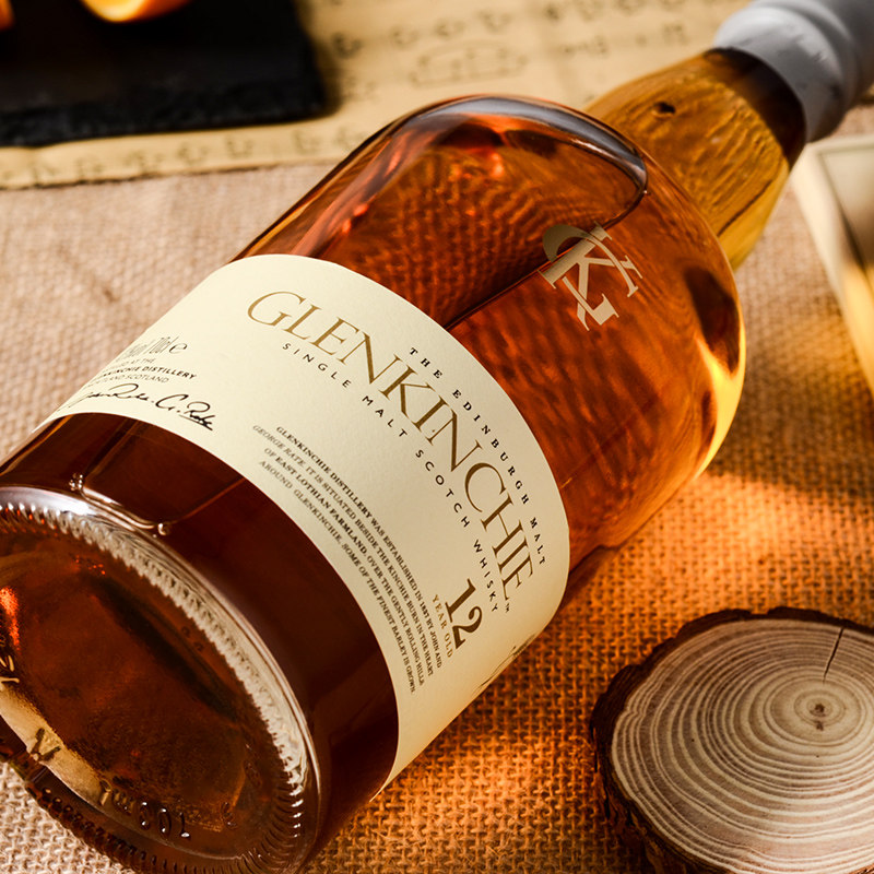 格兰昆奇12年单一麦芽苏格兰威士忌酒glenkinchie低地地区威士忌