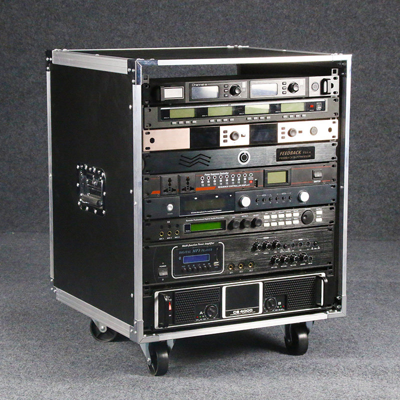 12u机柜航空箱专业订做16u功放机箱调音台架子4u6u8u舞台音响箱柜