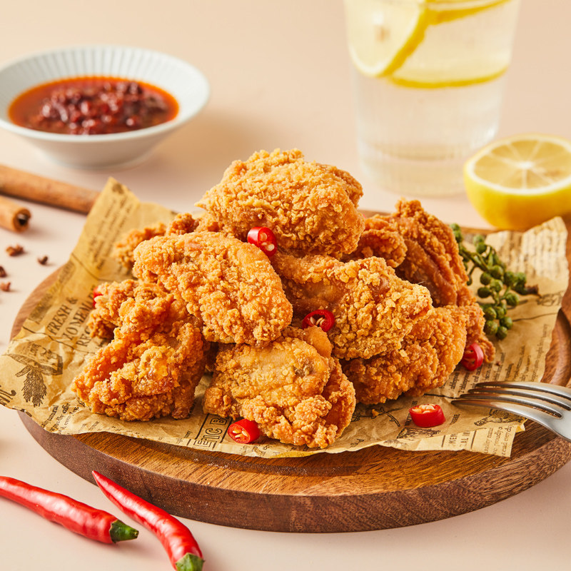 4包250g盐酥台式原味炸鸡脆皮圣农预售生鸡肉