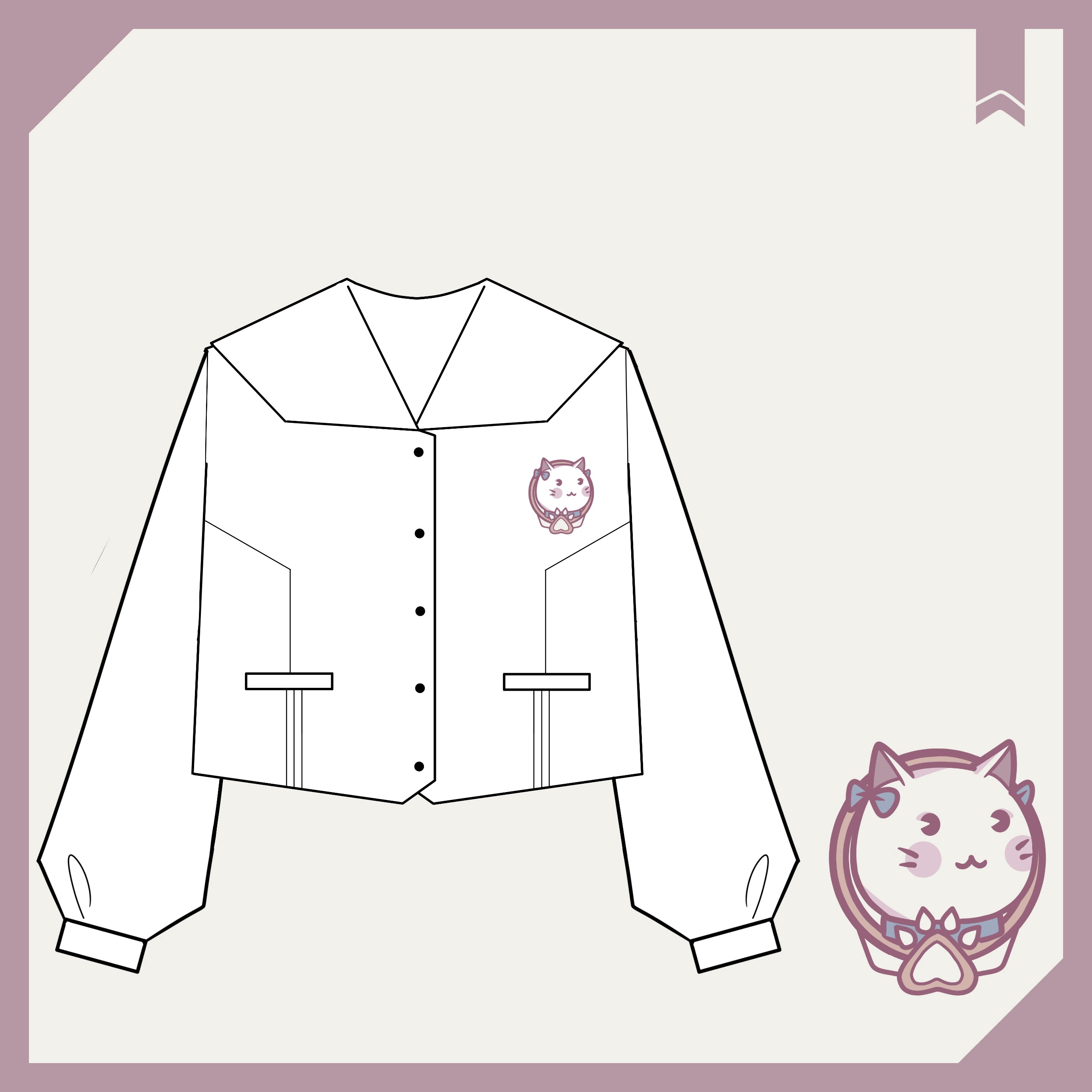 云端幻想大乔系列jk长袖正版原创衬衫学生衬衫