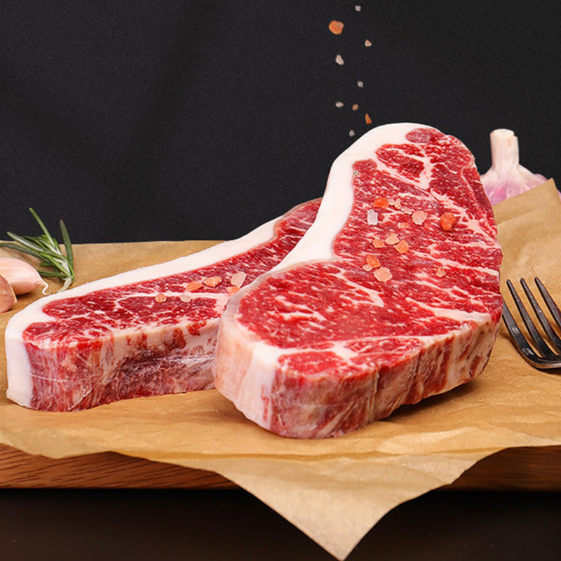 山姆小厨澳洲进口m7和牛原切雪花牛排5片1000g西冷牛扒家庭套餐