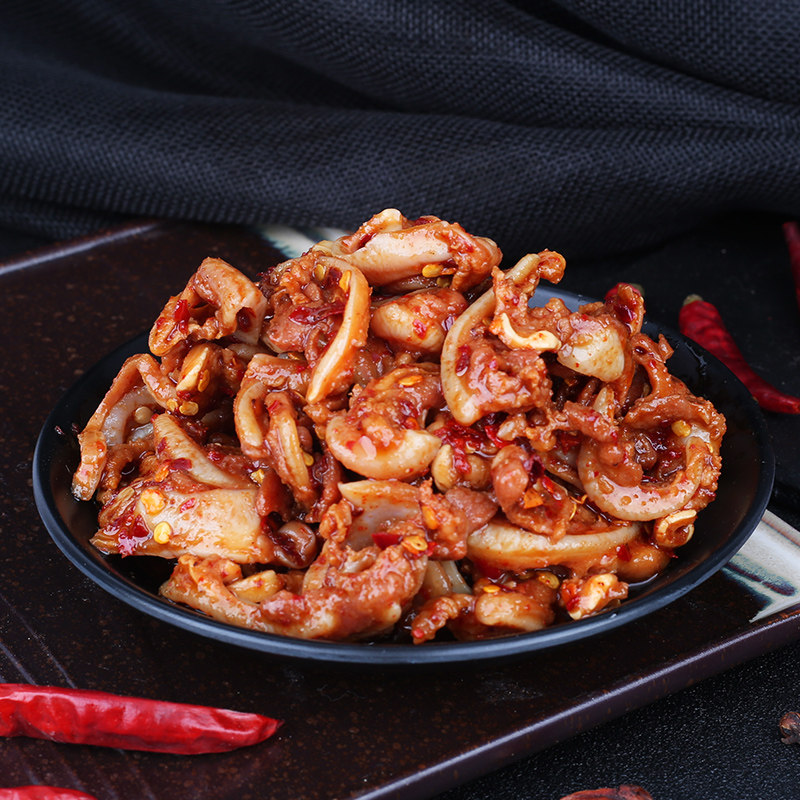 香辣辣味脆骨250g湖南特产传统风味卤味肉食猪肉类