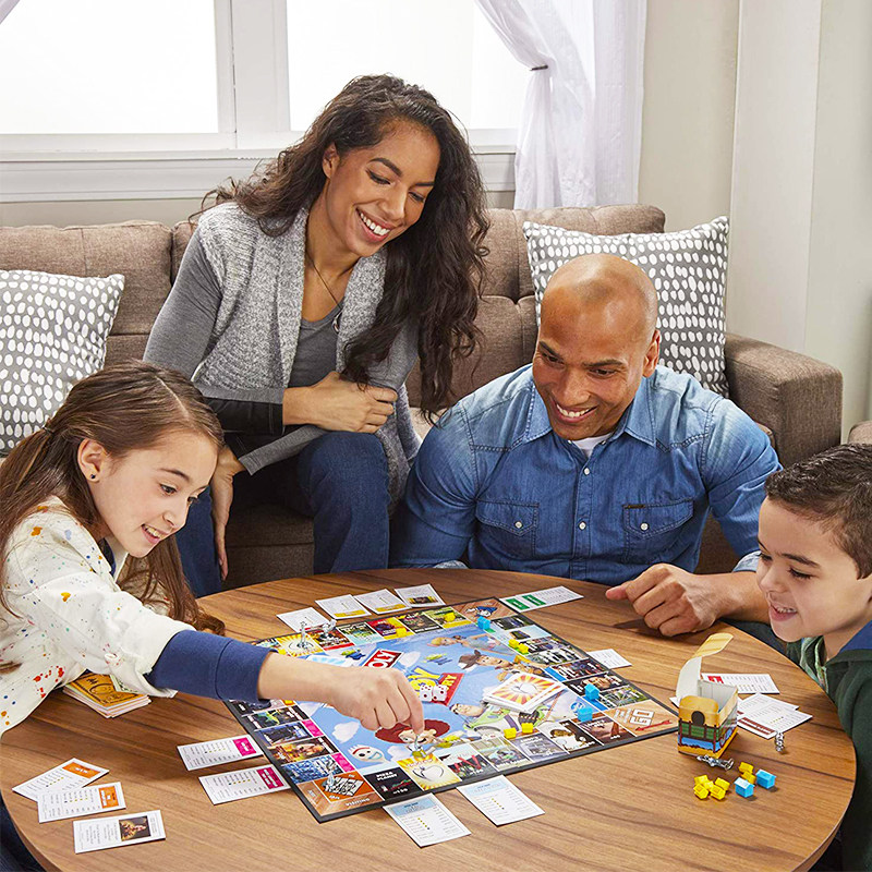 孩之宝地产大亨经典版大富翁强手棋家庭互动桌游戏儿童成人玩具