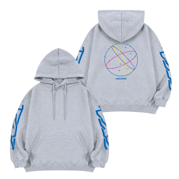 nct2021专辑universe周边印花衣服同款卫衣套头连帽卫衣