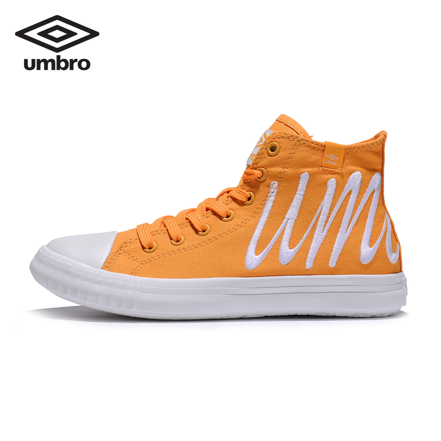 umbro茵宝2019秋季新款男女情侣潮流高帮休闲鞋帆布鞋