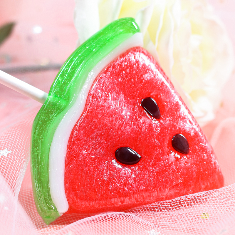 手工diy西瓜棒棒糖创意星空日系糖果波板糖高颜值糖果