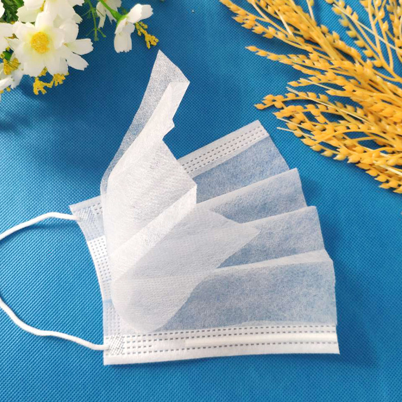 双层口罩食品三层熔喷薄款透气单层车间餐饮口罩