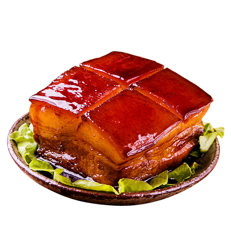 正宗沈厅万三东坡肉300g熟食卤肉零食周庄特产五花肉红烧肉小吃