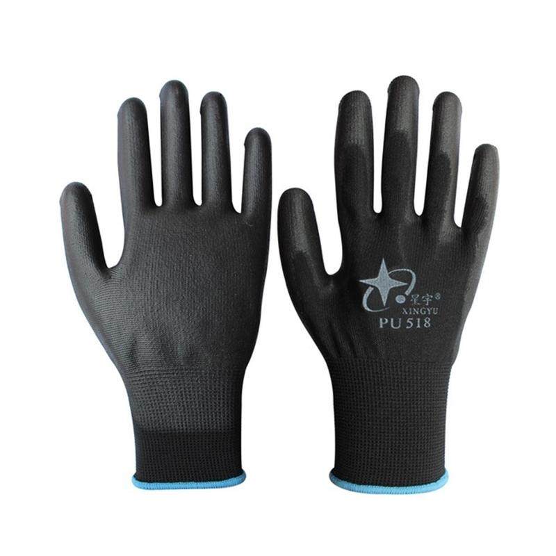 手套星宇xingyu劳保pu518尼龙涂掌防护轻薄透气其他头部防护用品