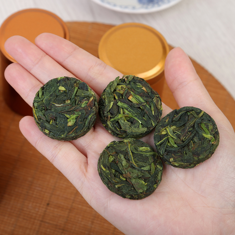 小茶饼20克小罐装潮州茶叶凤凰单丛茶鸭屎香抽湿单枞