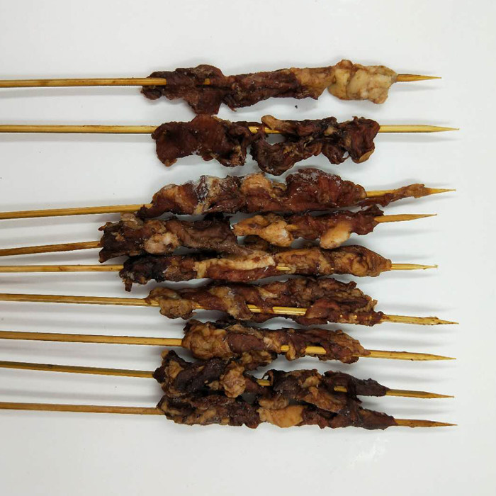 烧烤干巴串牛肉筋酱油干吧筋手把小串腌制夺命小串半成品50串500g