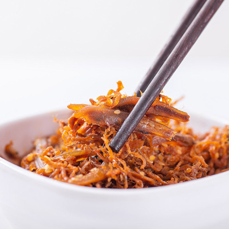 聚思味银鱼肉丝海南三亚特产旅游食品小银鱼仔干零食网红小吃