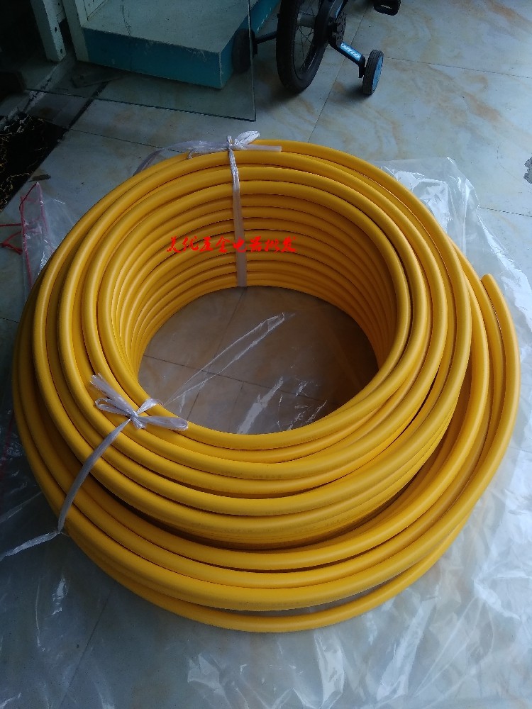 1620 佛山日丰煤气铝塑管明装 可弯黄色煤气管 1216 1418 1014 暗装