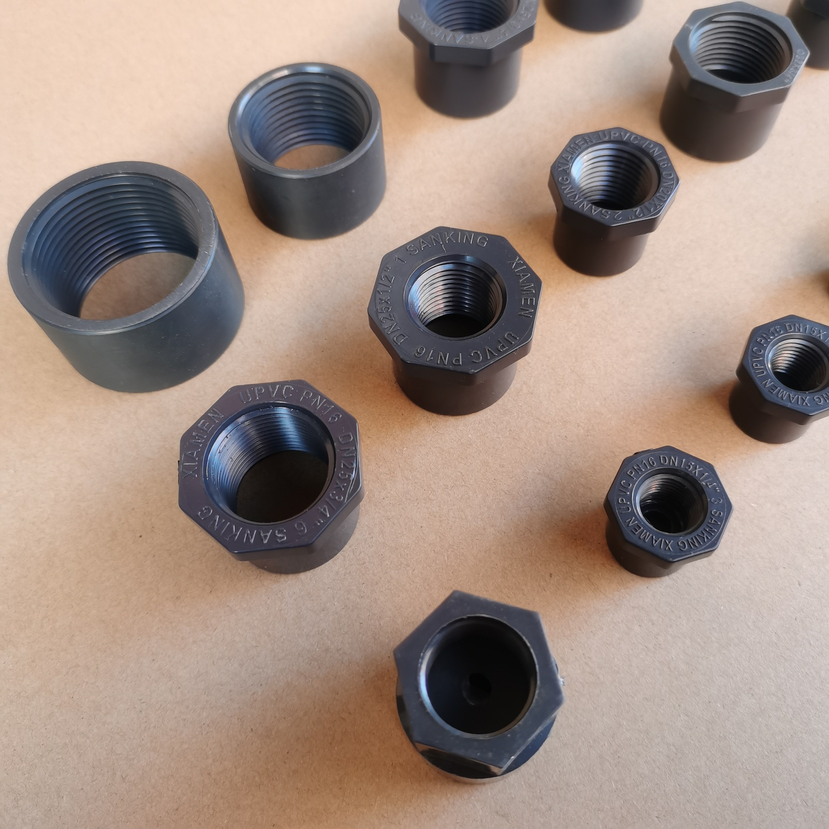 补芯三厘upvc内牙补心pvc内丝仪表表内螺纹接头