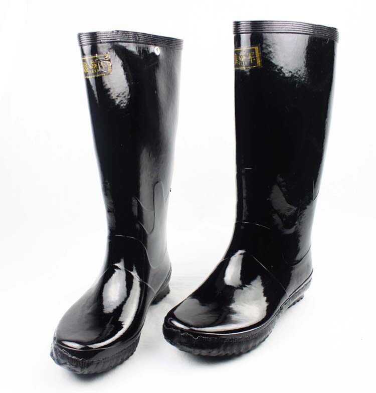 雨鞋雄军3539高筒雨靴橡胶防水套鞋抗洪救灾抢险雨鞋