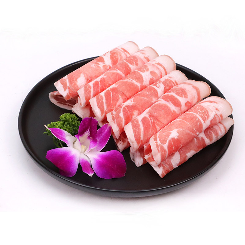 鲜汇原切纯羊肉卷内蒙古散养肥羊新鲜火锅食材羊肉卷