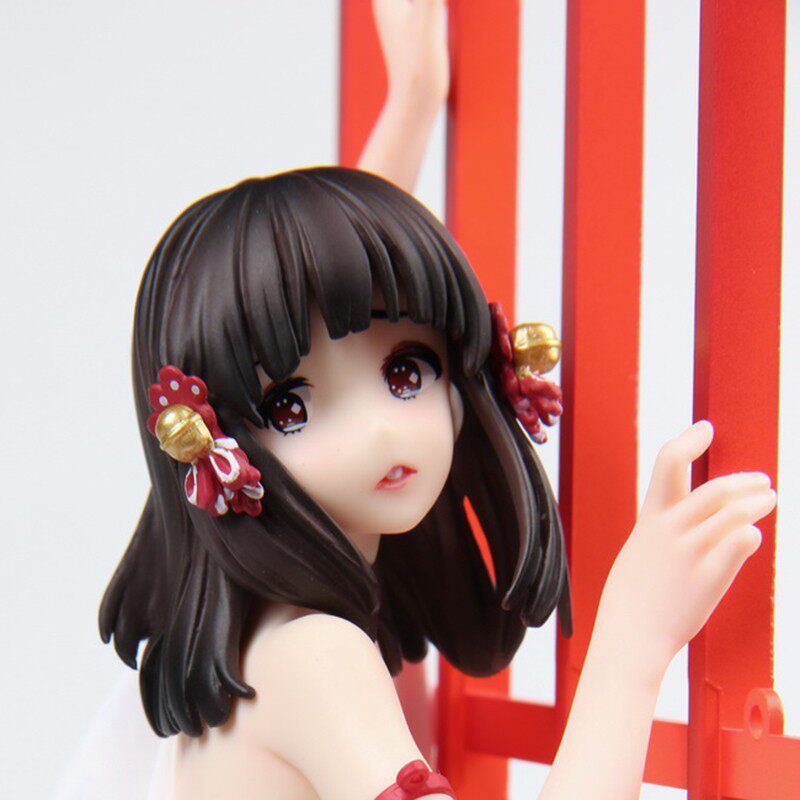 国产xinhao优质巫女和服yz3艳姿动漫手办模型手办