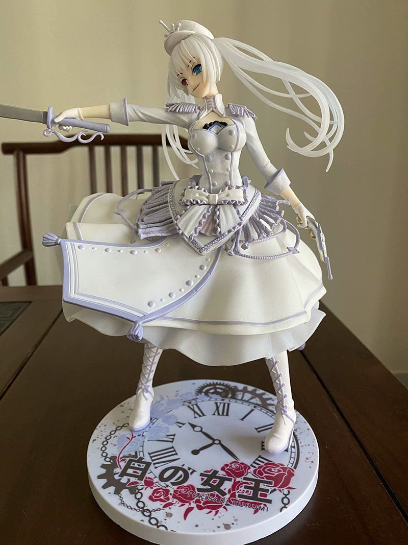 国产优质约会大作作战时崎白之女王反转转体手办