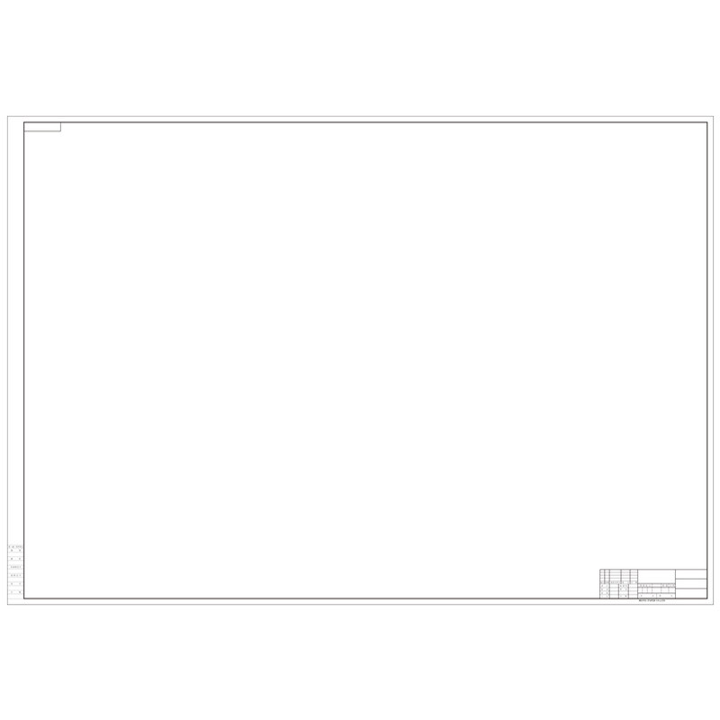 图纸a4a0建筑纸张加厚画图土木工程园林设计竖框绘图