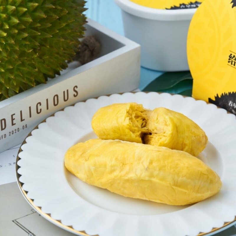 榴莲疯克大象冷冻带核250g泰国猫山王曼尼新鲜榴莲