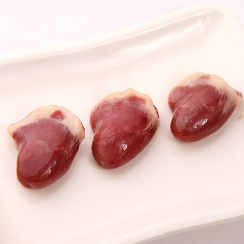 包邮六和新鲜鸭心4斤速冻生鸭杂鸭内脏六合其它生肉制品