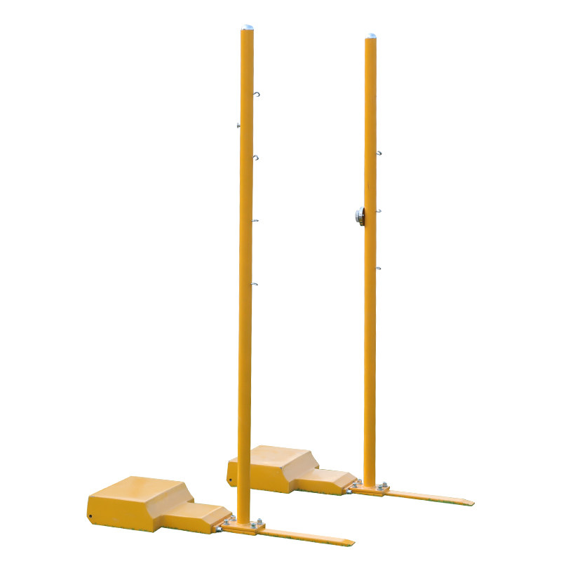 羽毛球移动式铸铁羽毛球架高档比赛室内外球馆专业羽毛球网