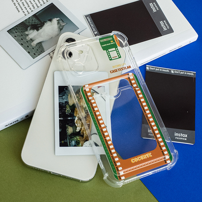 壳试验原创意拍立得复古胶卷适用iphone12promax手机壳xs苹果11xr