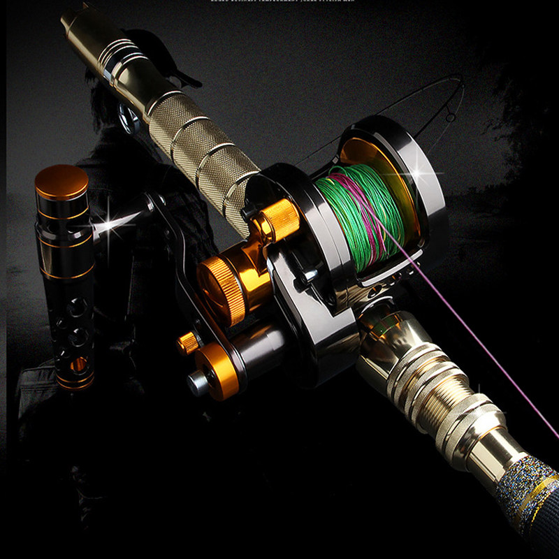 新品电绞船竿放流竿拖钓竿船钓竿铁板竿电绞竿fuji导环南油船竿