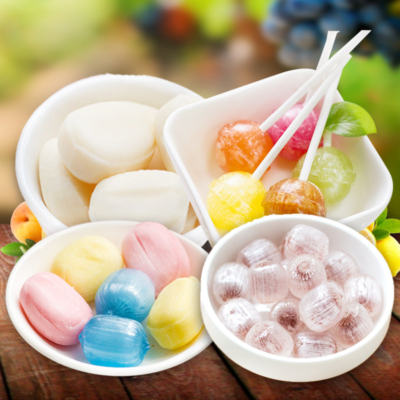 超酸爆酸ribon理本生梅饴早乙女柠檬味网红水果硬糖夹心棒棒糖