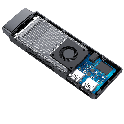 新创云迷你主机微型便携式电脑棒赛扬六代n4100移动办公家用htpc