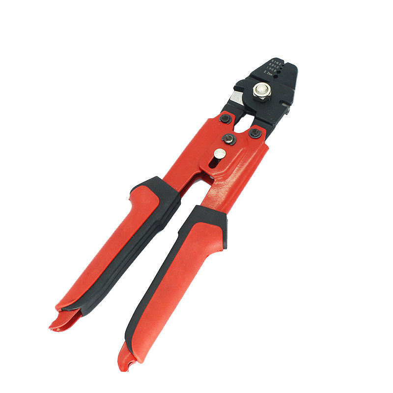 钢丝绳铝套钢丝绳索钓鱼铝扣压线字型双孔压接钢丝钳