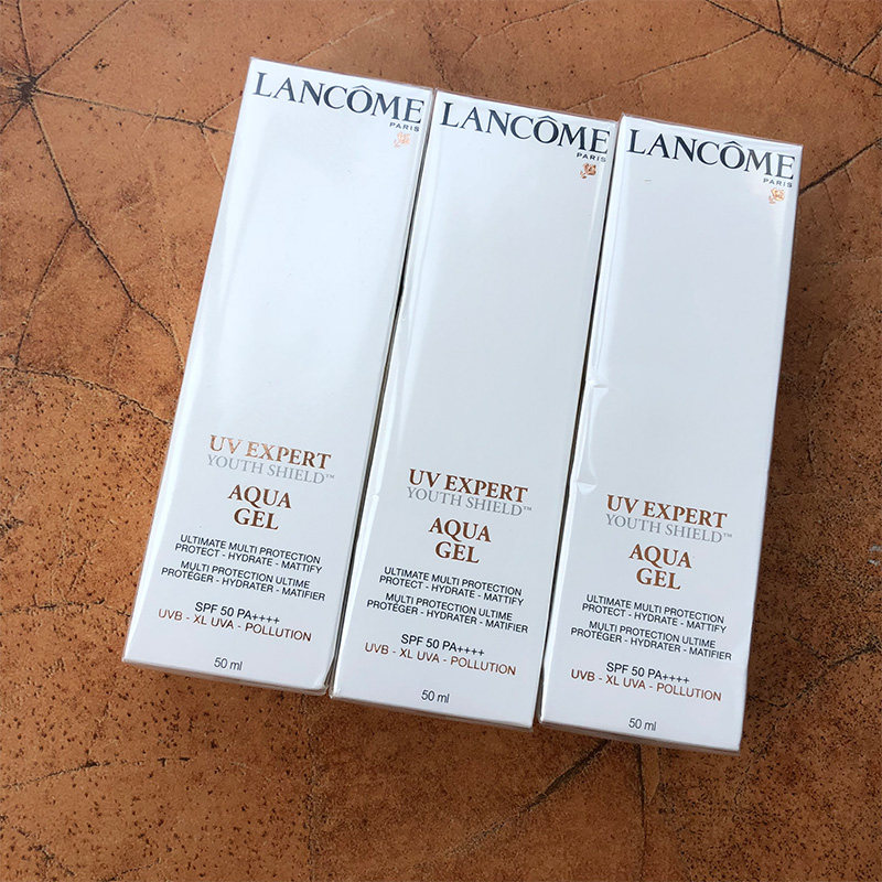 lancome兰蔻新版小白aquagel空气防晒霜50ml清爽防晒霜