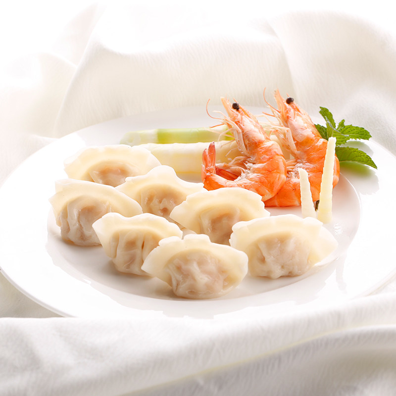 水饺三全速冻虾皇虾仁三鲜仙芋汤圆甜点组合水饺