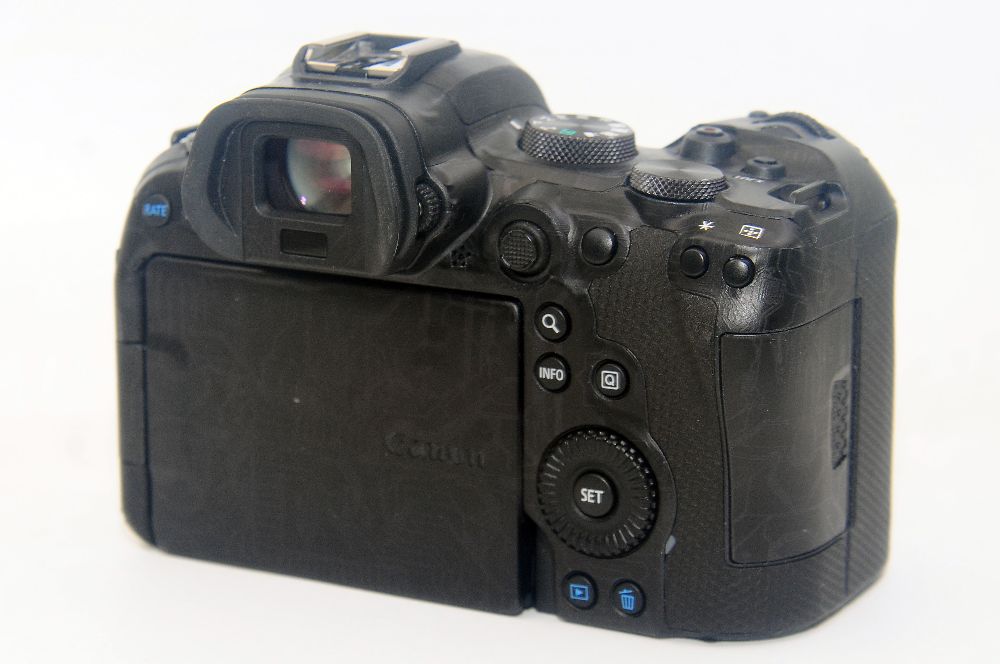 佳能eosr6机身身微单美保护镜头相机碳纤3m屏幕保护膜