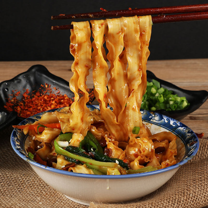 素豫刀削面500g袋装速食挂面面条陕西油泼面烩面条