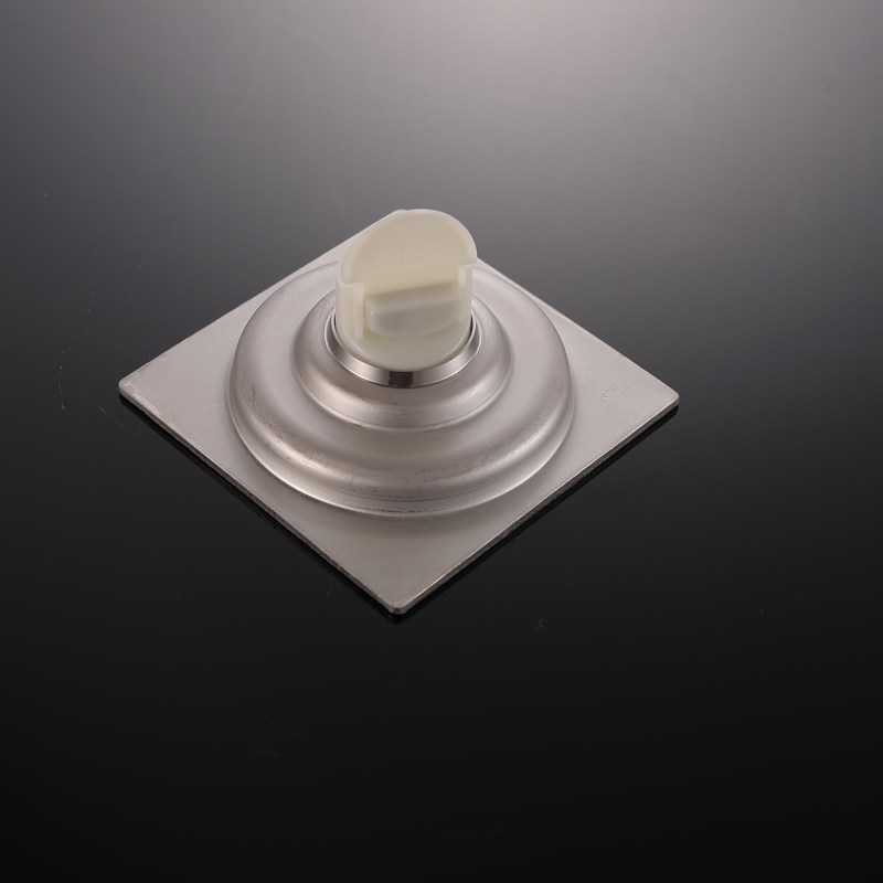 潜水艇地漏gf4010b不锈钢超薄防臭地漏移位改造4050管道通用