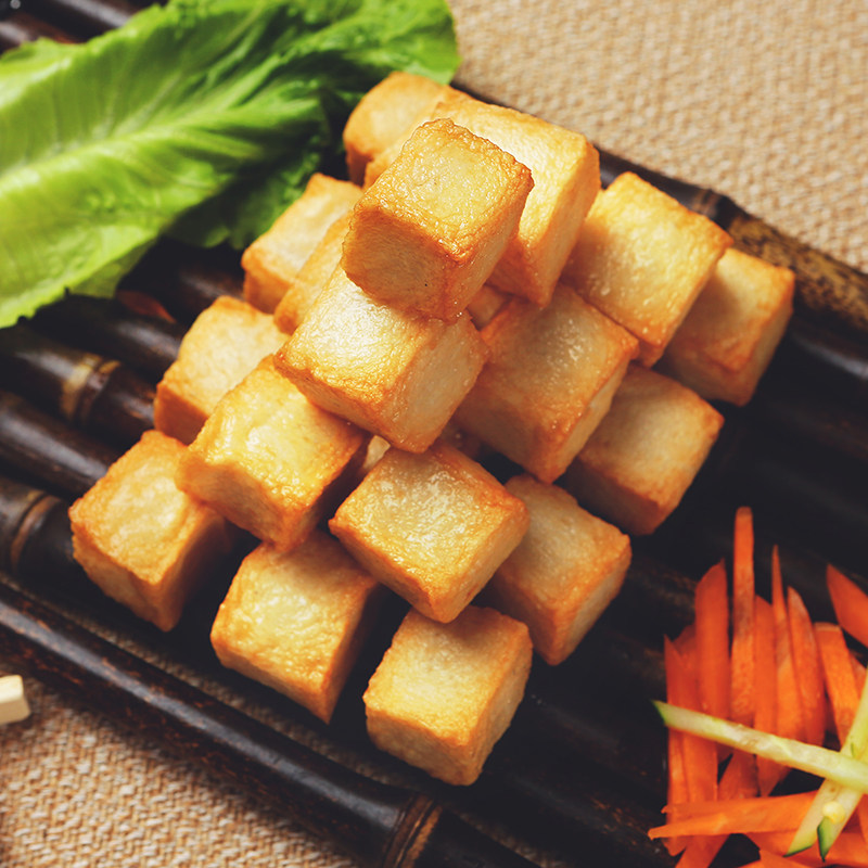 【满99减50】德先生鱼豆腐潮汕特产实心麻辣烫涮火锅烧烤食材250g