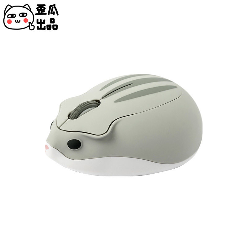 鼠标小老鼠无线歪瓜出品卡通可爱爱小仓鼠静音蓝牙无线鼠标