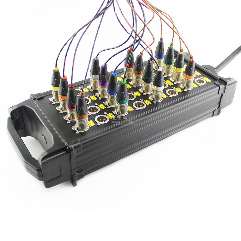 16路信号信号线线缆接线盒d08演出流动进口崔克线材