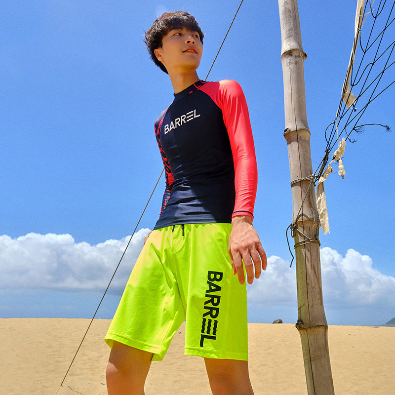 barrel新款男士basico冲浪裤沙滩裤可下水防晒泳裤男速干游泳短裤