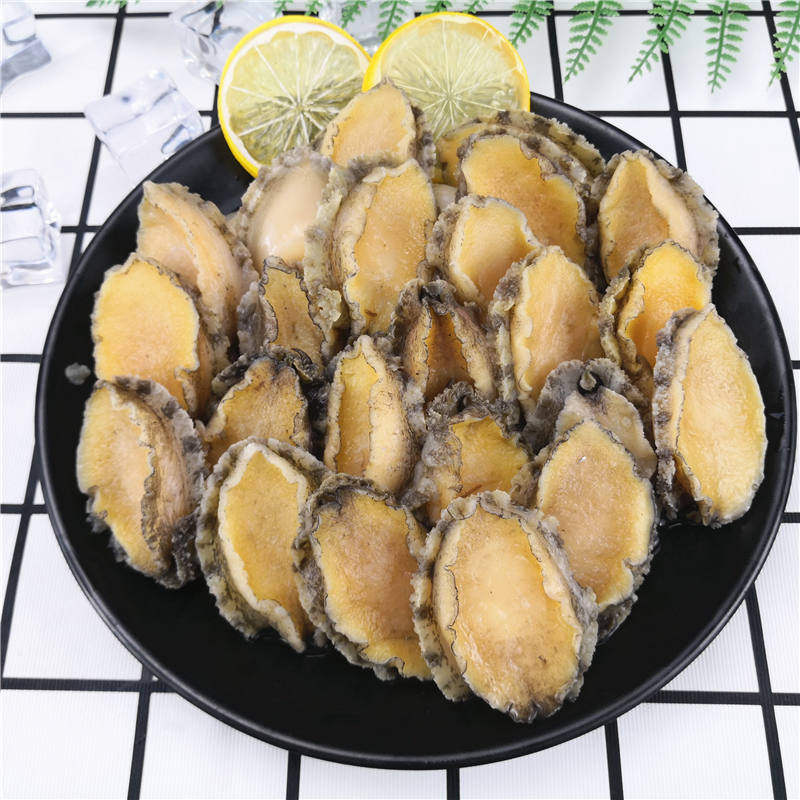 鲍鱼新鲜鱼肉冷冻去壳大个海鲜冰冻水产福建鲍鱼