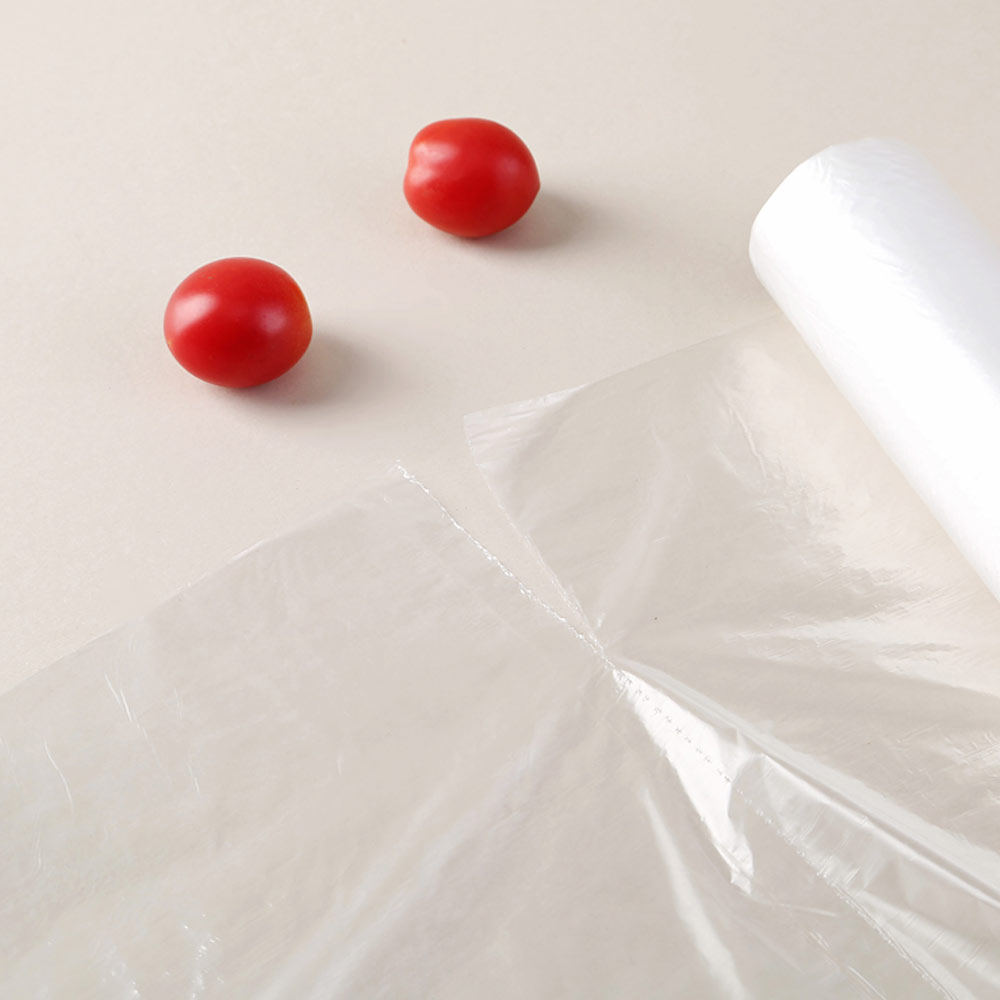 洁成一次性保鲜袋食品袋手撕袋200只塑料袋大中小号加厚点断式