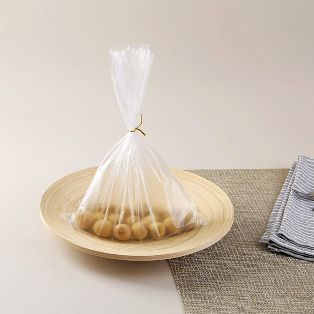 洁成一次性保鲜袋食品袋手撕袋200只塑料袋大中小号加厚点断式